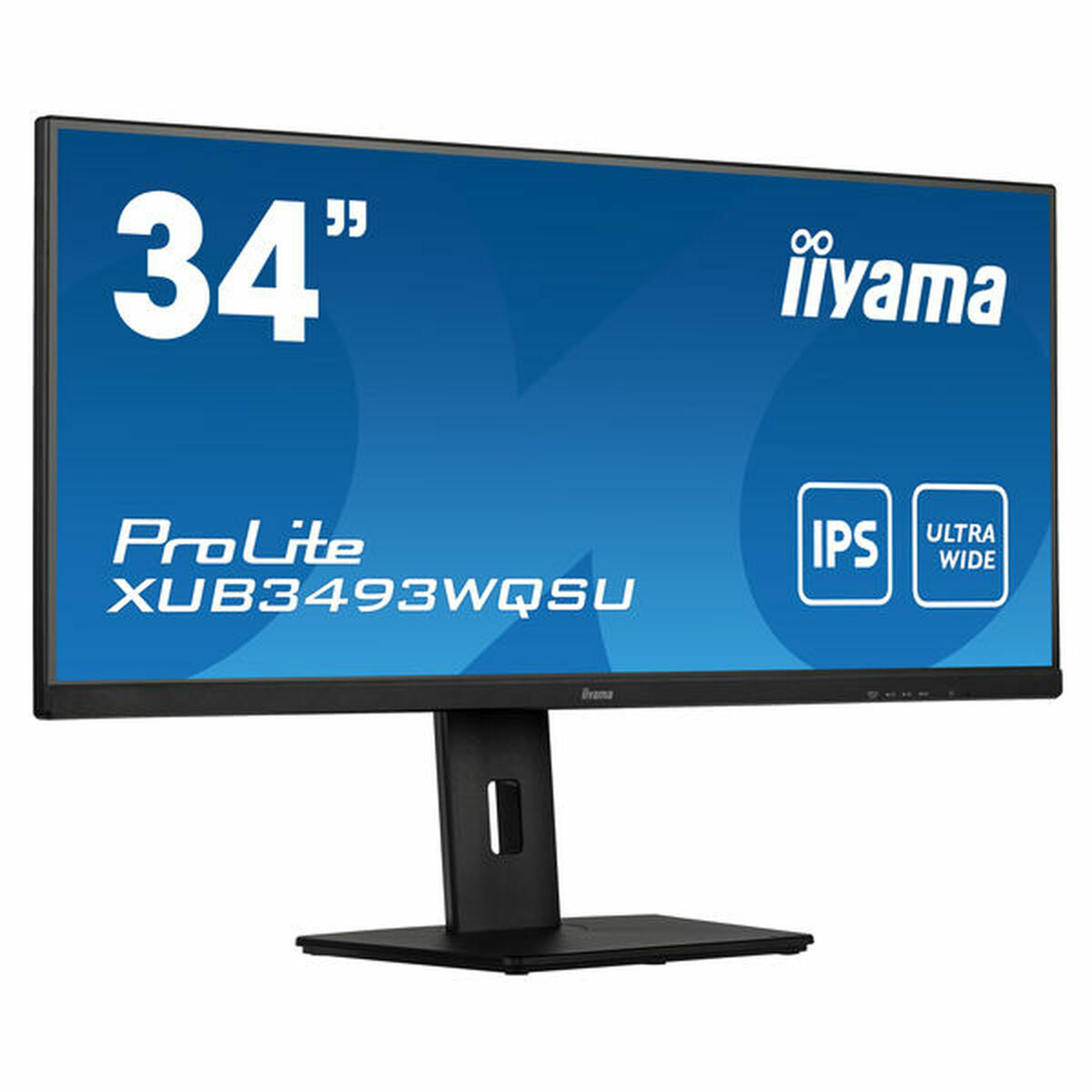 Monitor Iiyama XUB3493WQSU-B5 Black 75 Hz 34″ UltraWide Quad HD