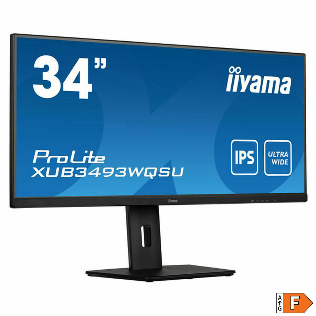 Monitor Iiyama XUB3493WQSU-B5 Black 75 Hz 34″ UltraWide Quad HD