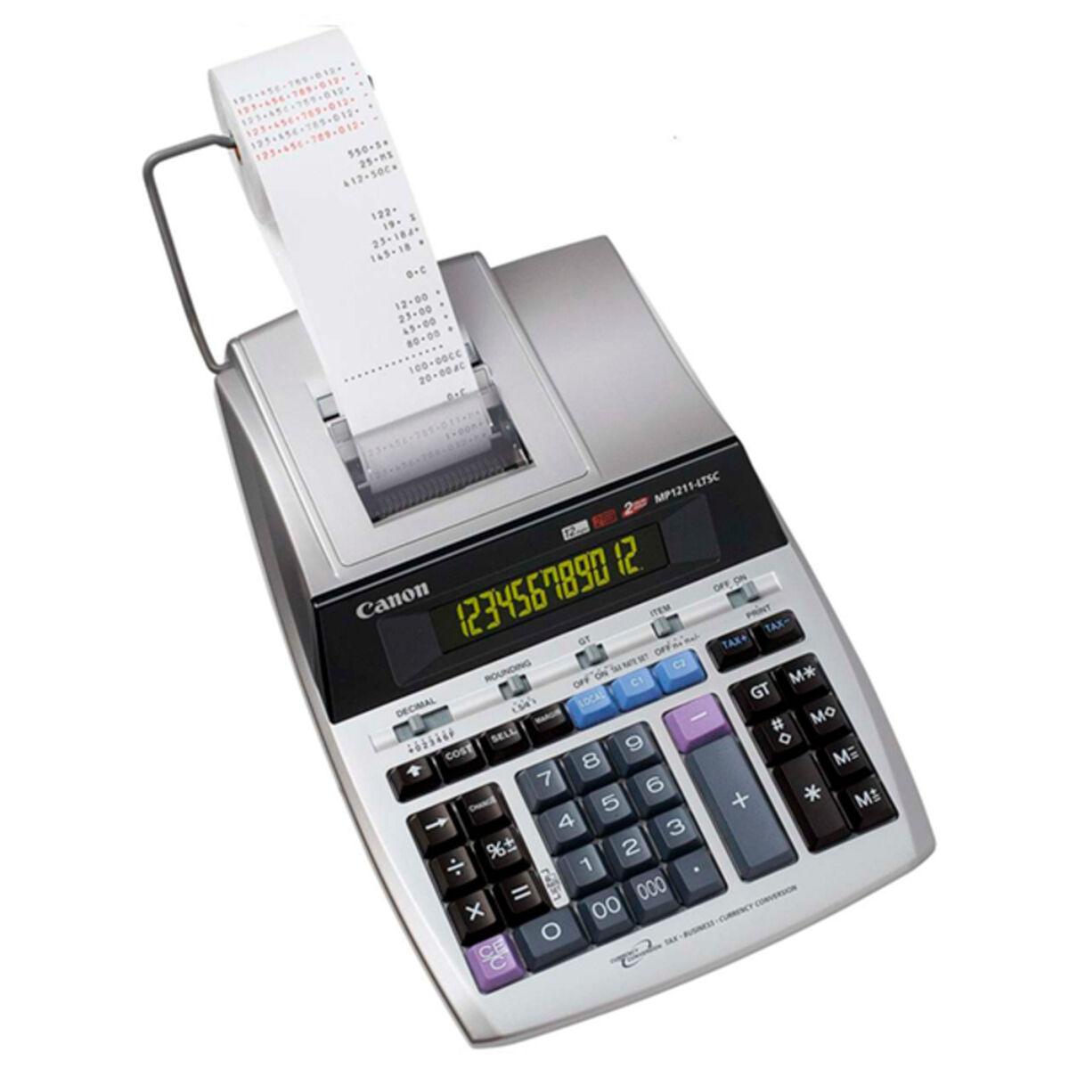Printer calculator Canon MP1211-LTSC Silver White Printer calculator Canon MP1211-LTSC Silver White