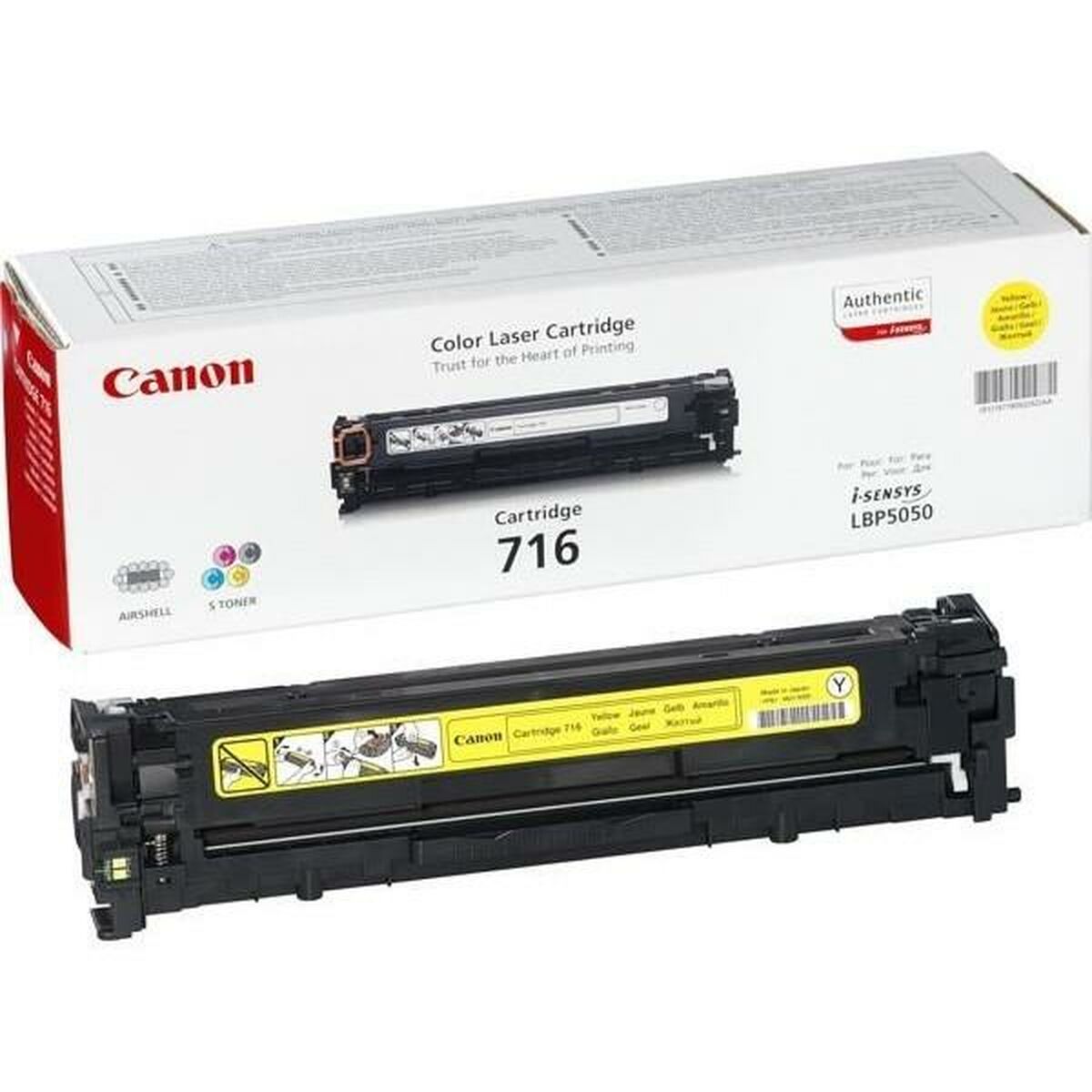 Original Toner Canon 716 Y Yellow Original Toner Canon 716 Y Yellow