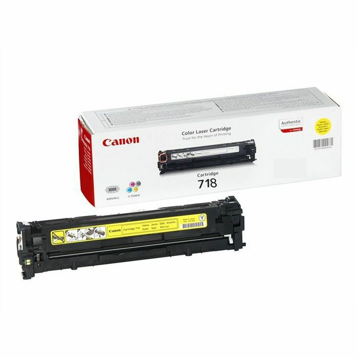 Original Toner Canon CRG-718 Y Yellow Original Toner Canon CRG-718 Y Yellow