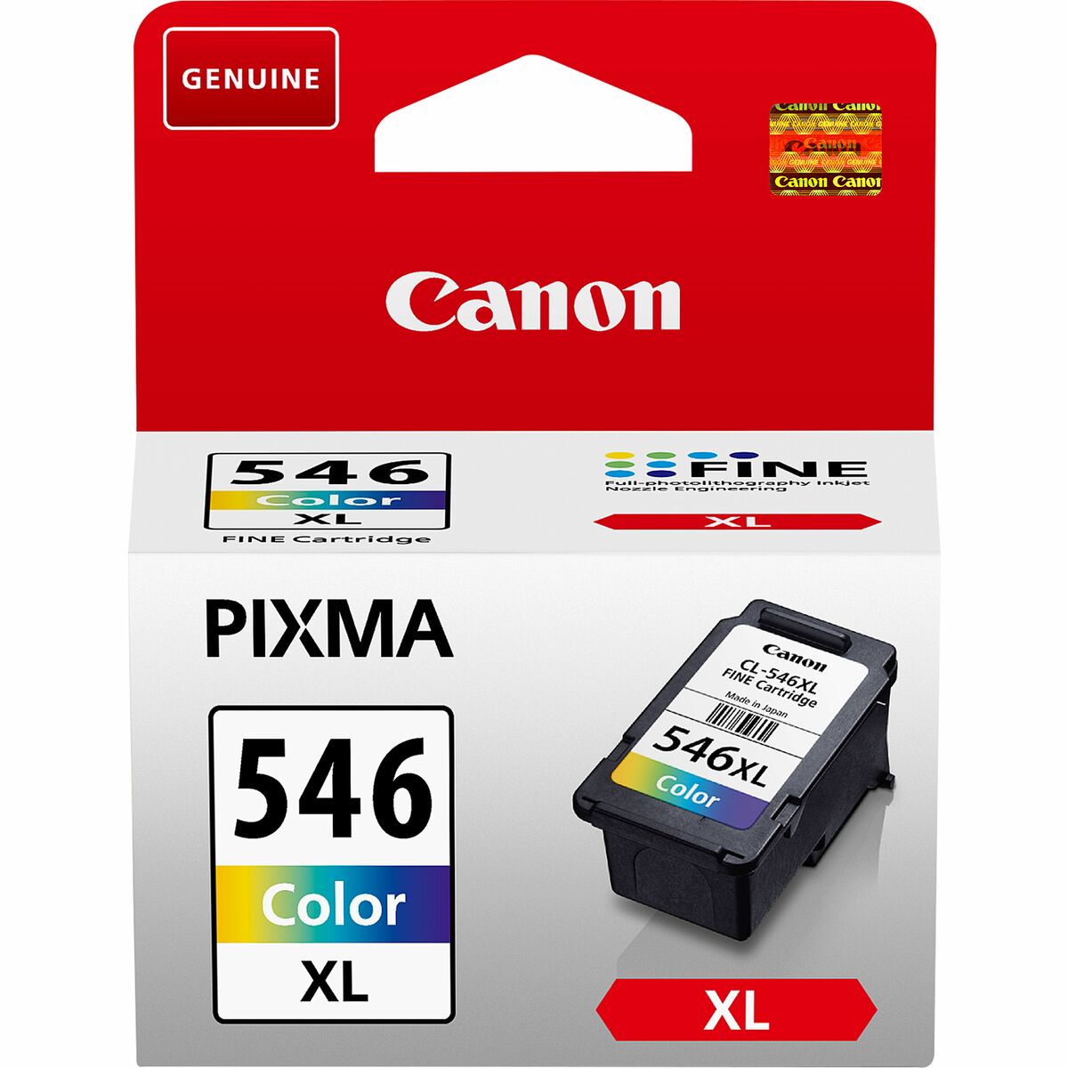 Original Ink Cartridge Canon CL-546XL Tricolour Yellow Cyan Magenta Original Ink Cartridge Canon CL-546XL Tricolour Yellow Cyan Magenta
