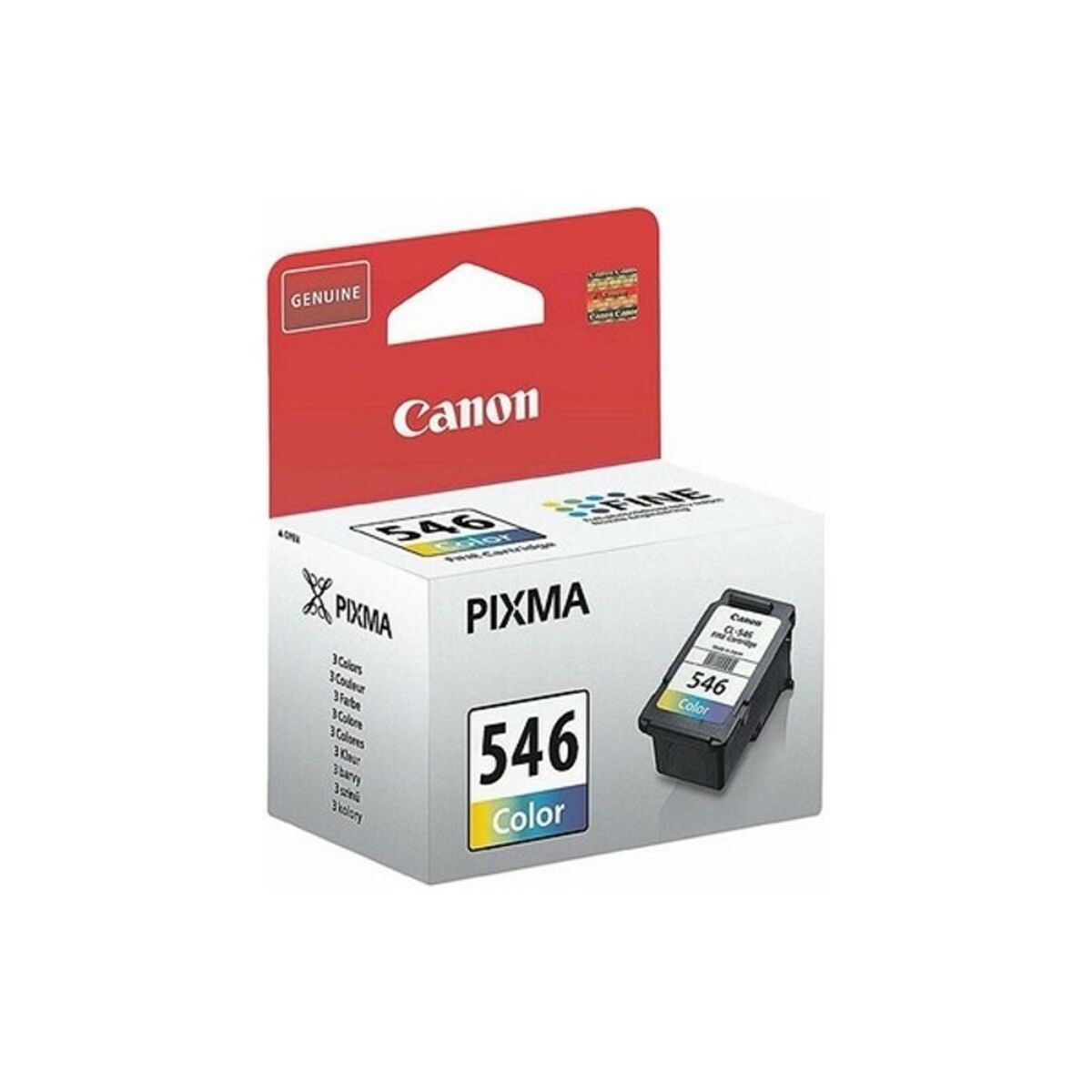 Original Ink Cartridge Canon 8289B001 CL-546 PIXMA MG2250/2450 Black Cyan/Magenta/Yellow Original Ink Cartridge Canon 8289B001 CL-546 PIXMA MG2250/2450 Black Cyan/Magenta/Yellow