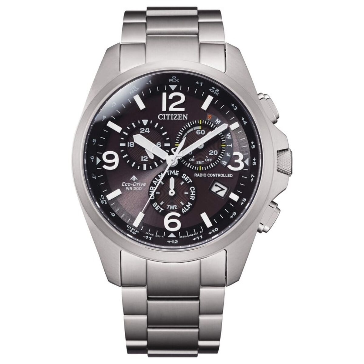 Men’s Watch Citizen RADIOCONTROLLED FIELD STEEL ( 43 mm)