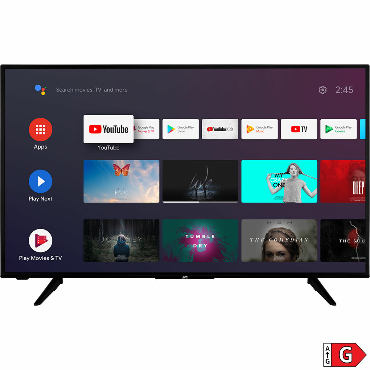 Smart TV JVC JVC43VA3000 43″ 4K Ultra HD LED HDR D-LED Dolby Vision