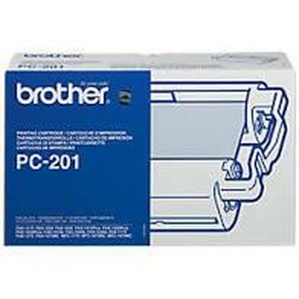 Toner Brother Cartucho y bobina Black Toner Brother Cartucho y bobina Black