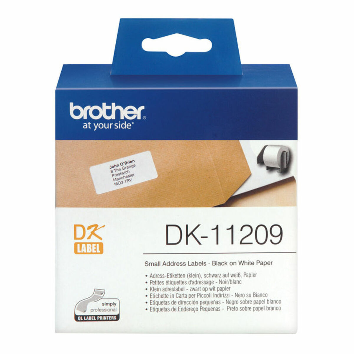 Printer Labels Brother DK-11209 (62 x 29 mm) Printer Labels Brother DK-11209 (62 x 29 mm)