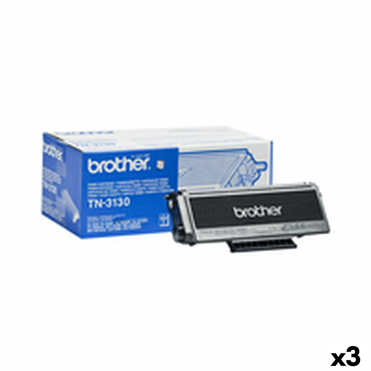 Toner Brother TN3130 Black (3 Units)