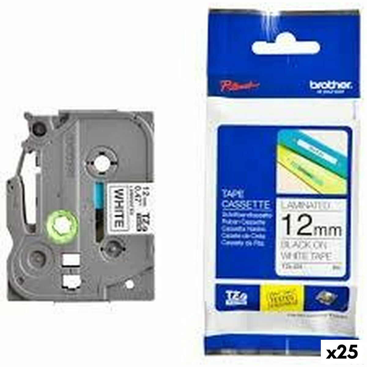 Printer Paper Brother P-T200 (25 Units) Printer Paper Brother P-T200 (25 Units)