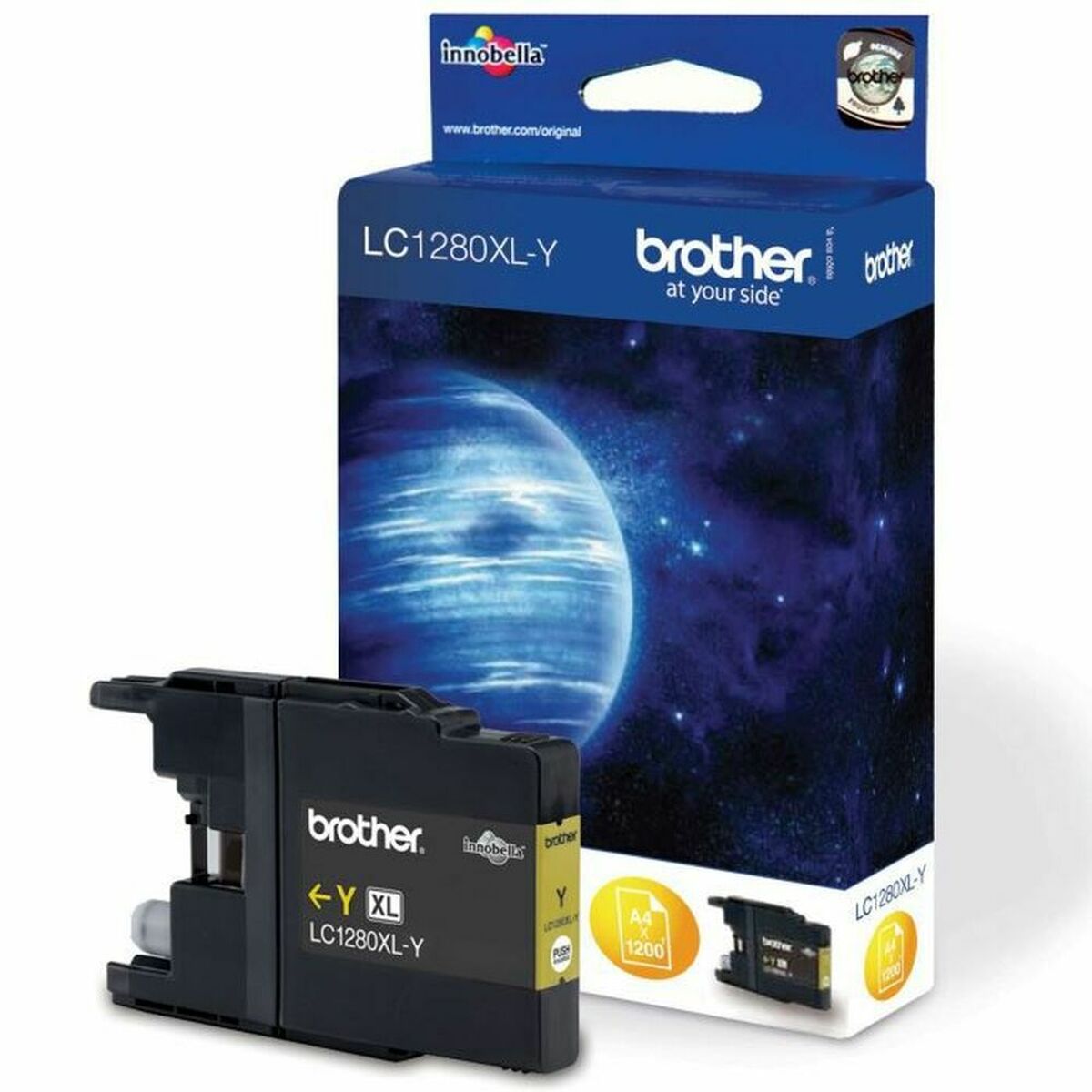 Original Ink Cartridge Brother LC1280XLY Yellow Original Ink Cartridge Brother LC1280XLY Yellow