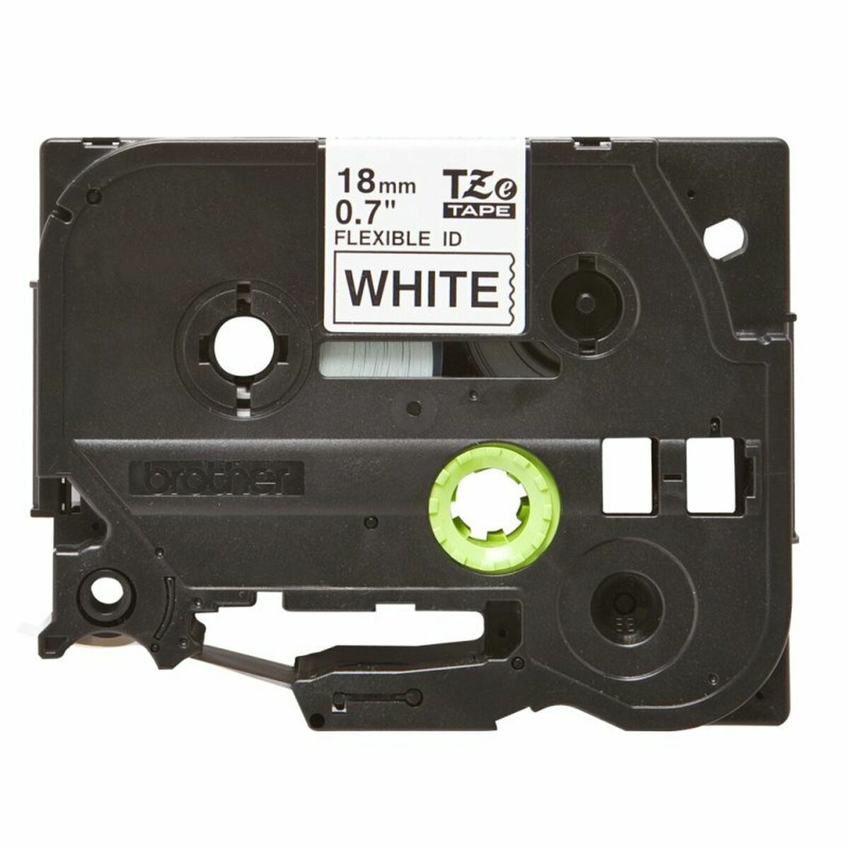 Laminated Tape for Labelling Machines Brother TZe-FX241 White Paper