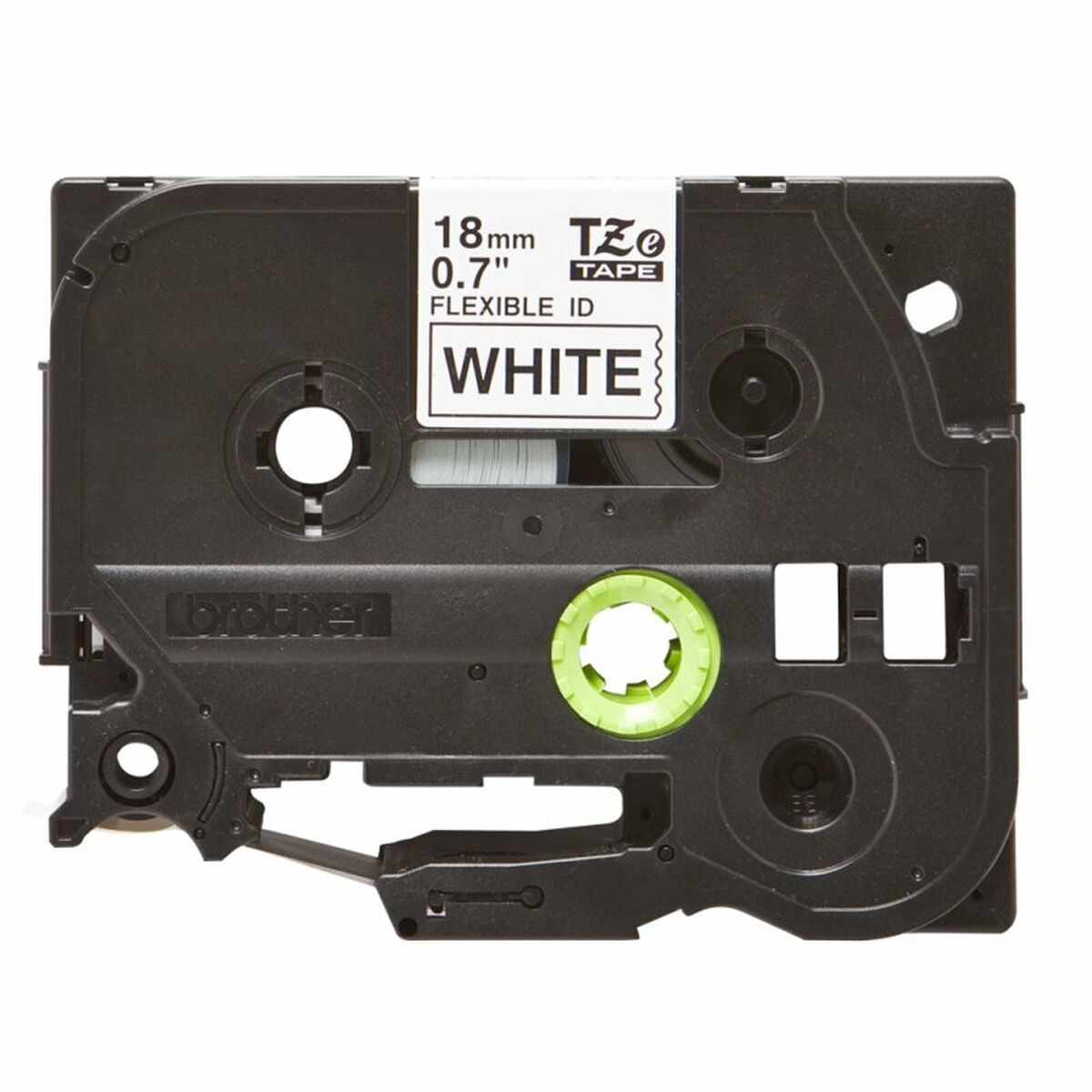 Laminated Tape for Labelling Machines Brother TZe-FX241 White Paper