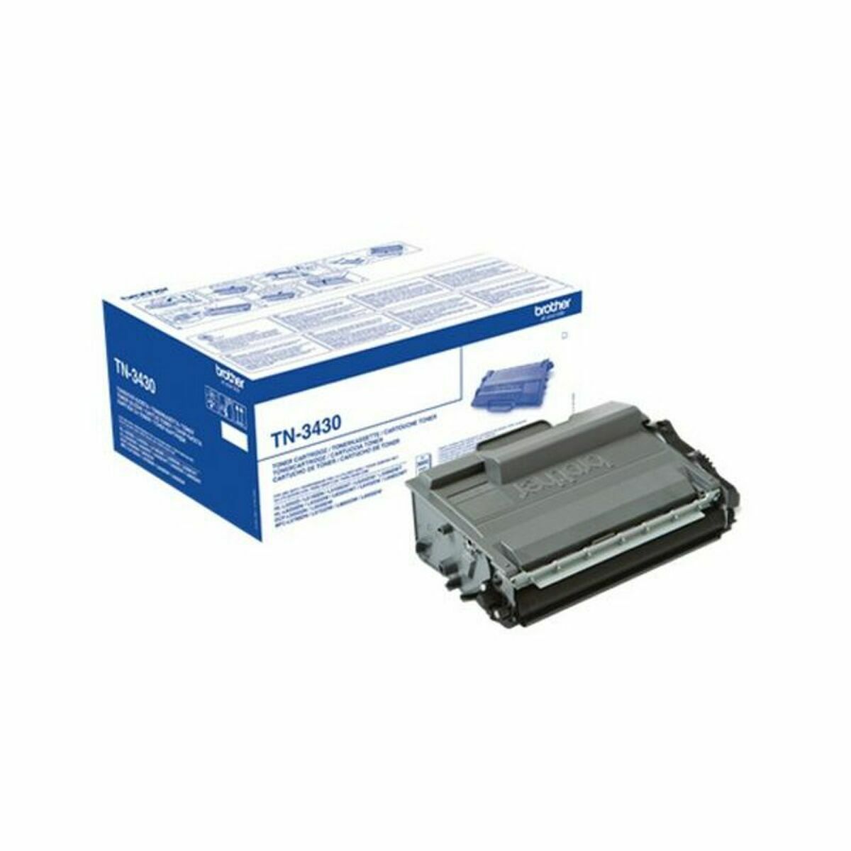 Original Toner Brother TN-3430 Black Original Toner Brother TN-3430 Black