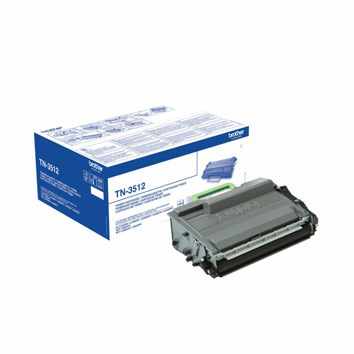 Toner Brother TN3512 Black Toner Brother TN3512 Black