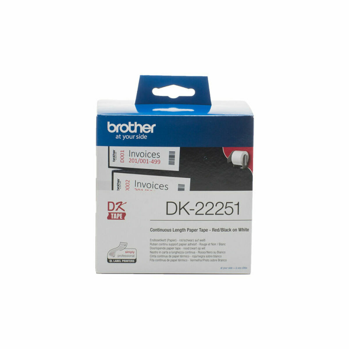 DisplayPort to HDMI Adapter Brother DK-22251 White DisplayPort to HDMI Adapter Brother DK-22251 White