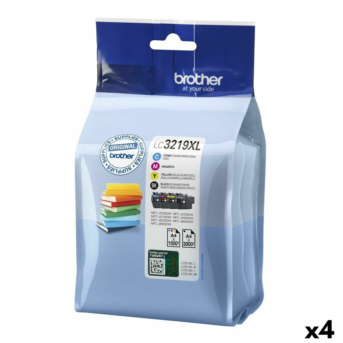 Original Ink Cartridge Brother LC3219XL Black/Cyan/Magenta/Yellow Original Ink Cartridge Brother LC3219XL Black/Cyan/Magenta/Yellow