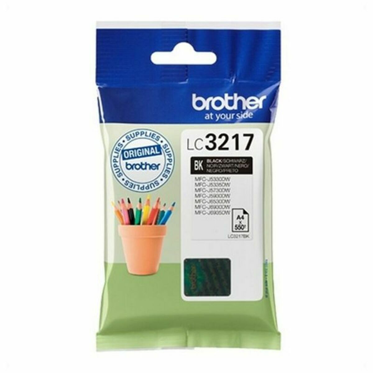 Compatible Ink Cartridge Brother LC-3217BK Black Compatible Ink Cartridge Brother LC-3217BK Black