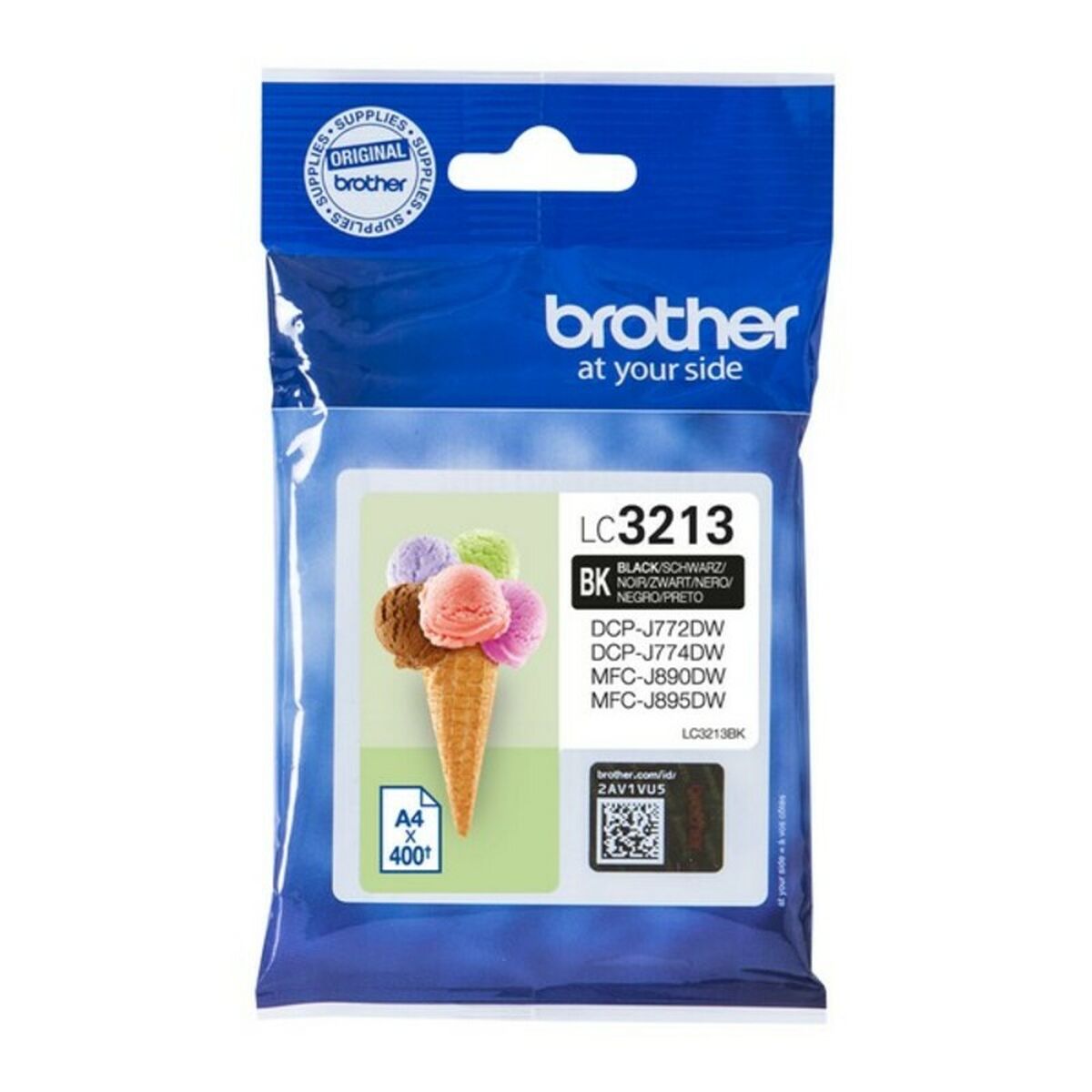 Original Ink Cartridge Brother LC3213BK Black Original Ink Cartridge Brother LC3213BK Black
