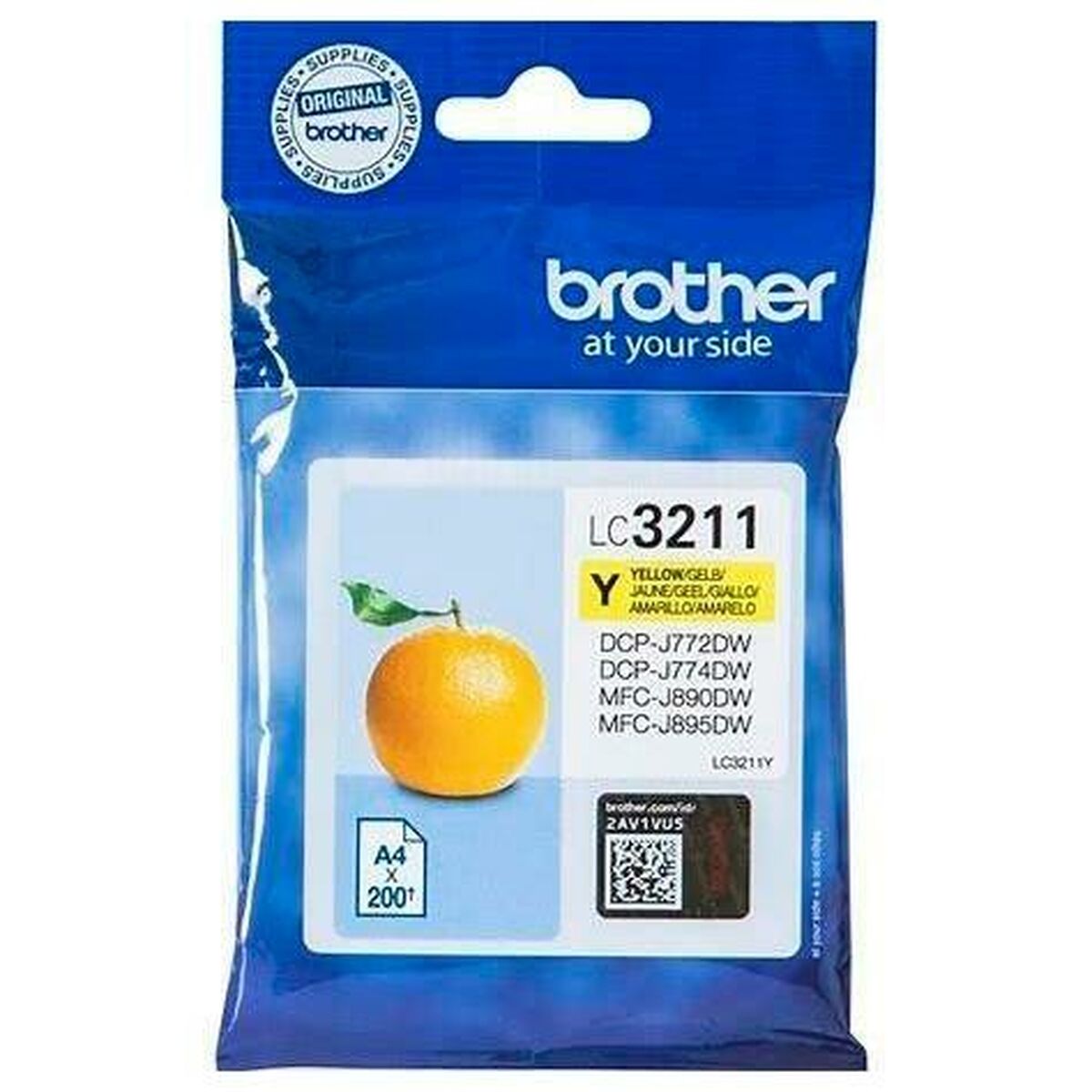 Compatible Ink Cartridge Brother LC-3211Y Yellow Compatible Ink Cartridge Brother LC-3211Y Yellow