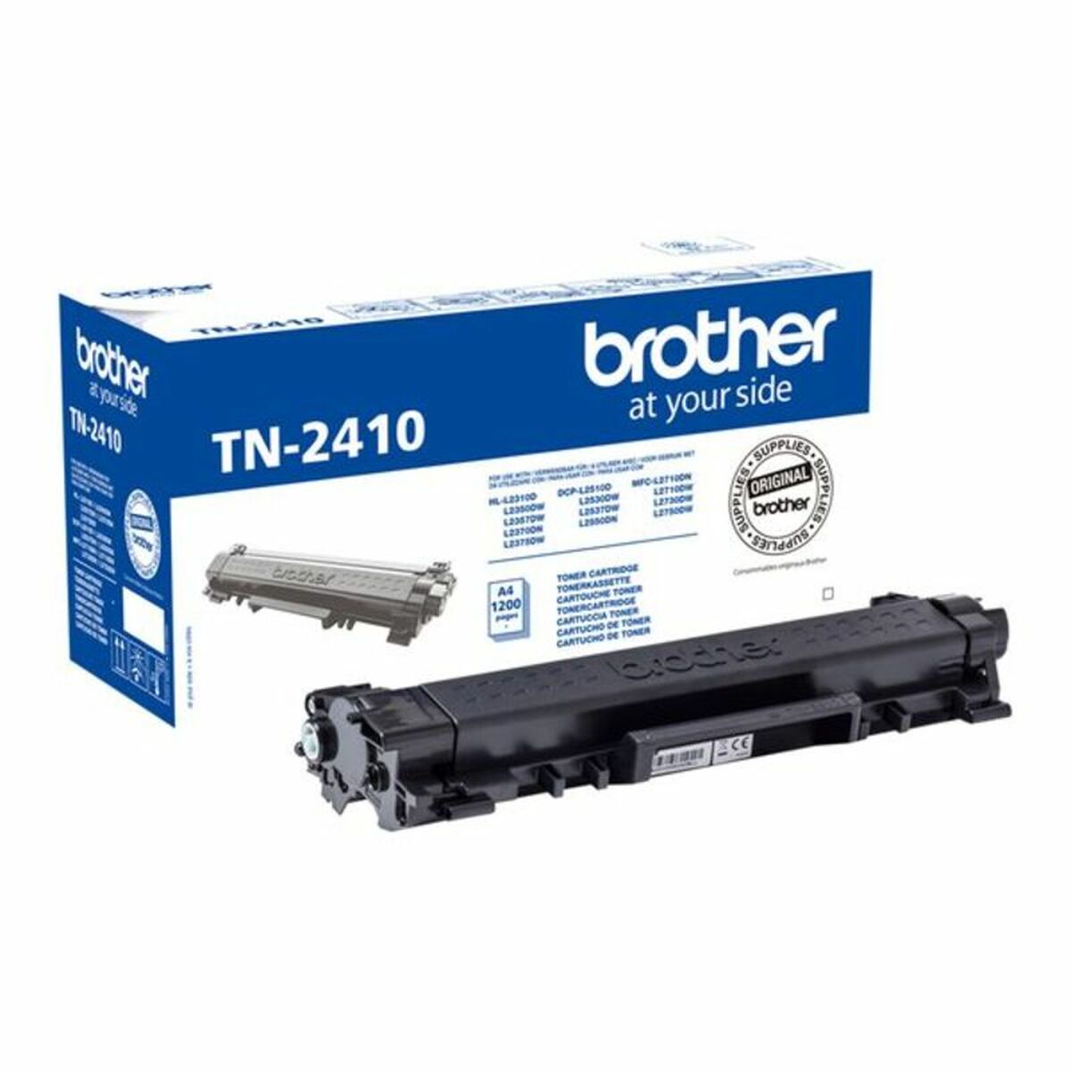 Original Toner Brother TN2410 Black Original Toner Brother TN2410 Black