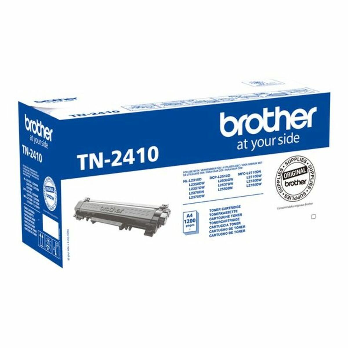 Original Toner Brother TN2410 Black