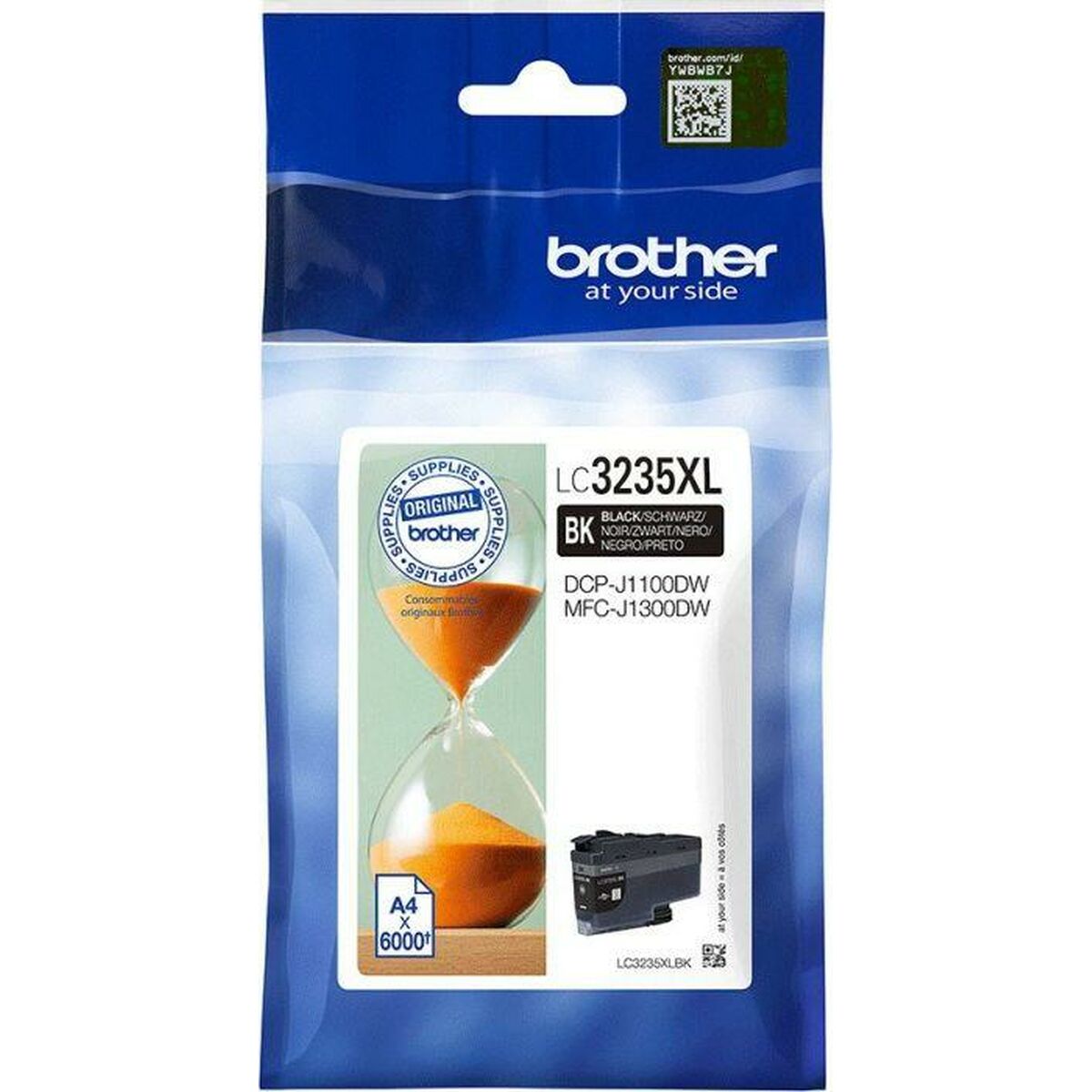 Original Ink Cartridge Brother LC3235XL Black (5 Units)