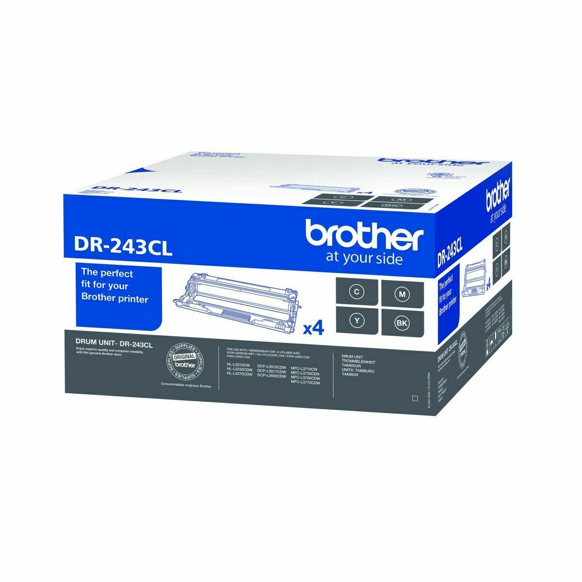Drum Brother Black (4 Units) (Refurbished A)