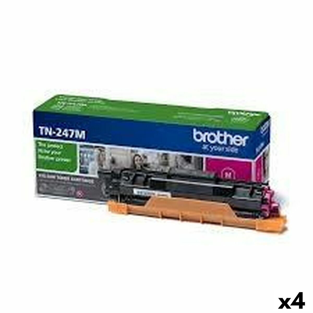 Toner Brother HLL Magenta (4 Units) Toner Brother HLL Magenta (4 Units)