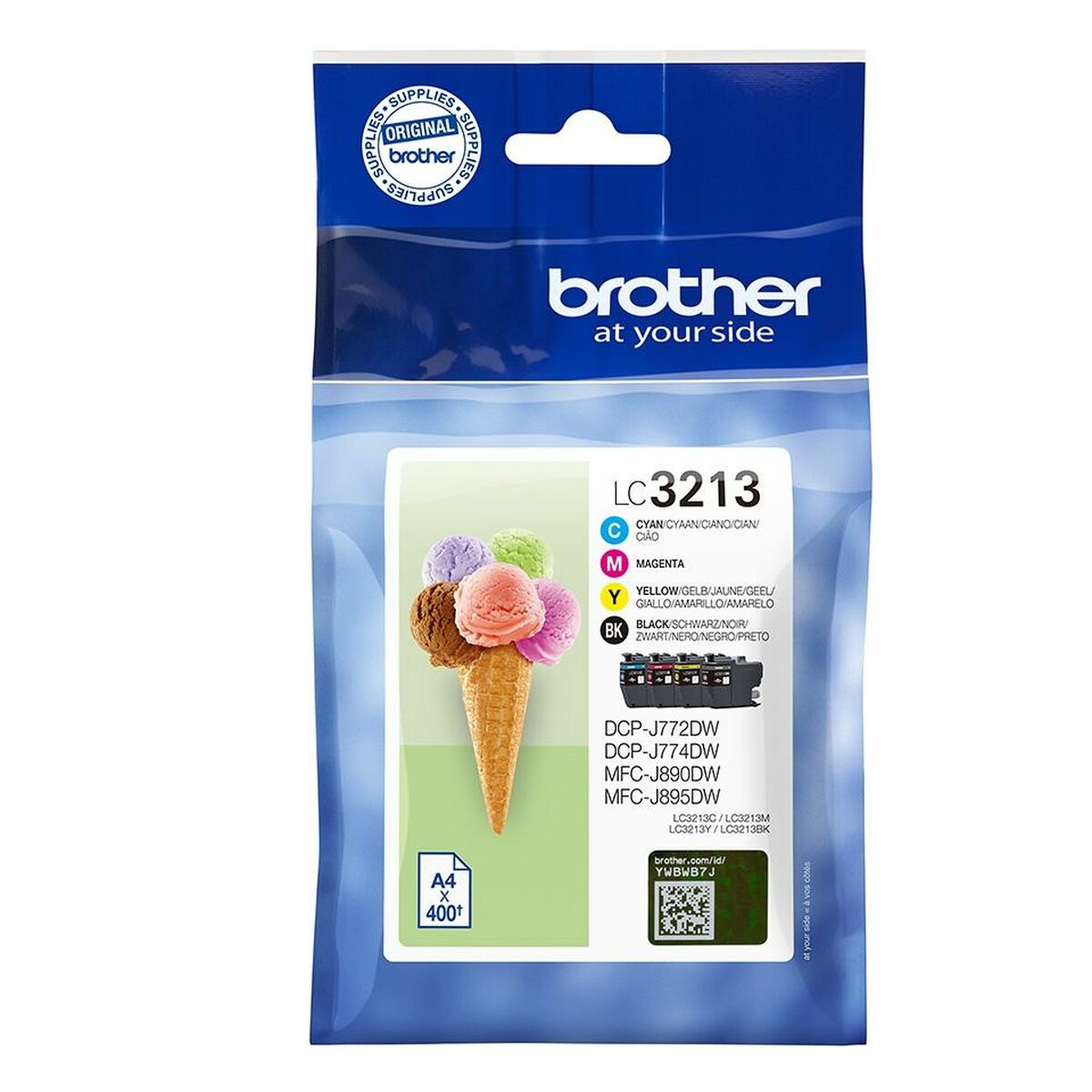 Original Ink Cartridge Brother LC3213 Black/Cyan/Magenta/Yellow (4 Units) Original Ink Cartridge Brother LC3213 Black/Cyan/Magenta/Yellow (4 Units)