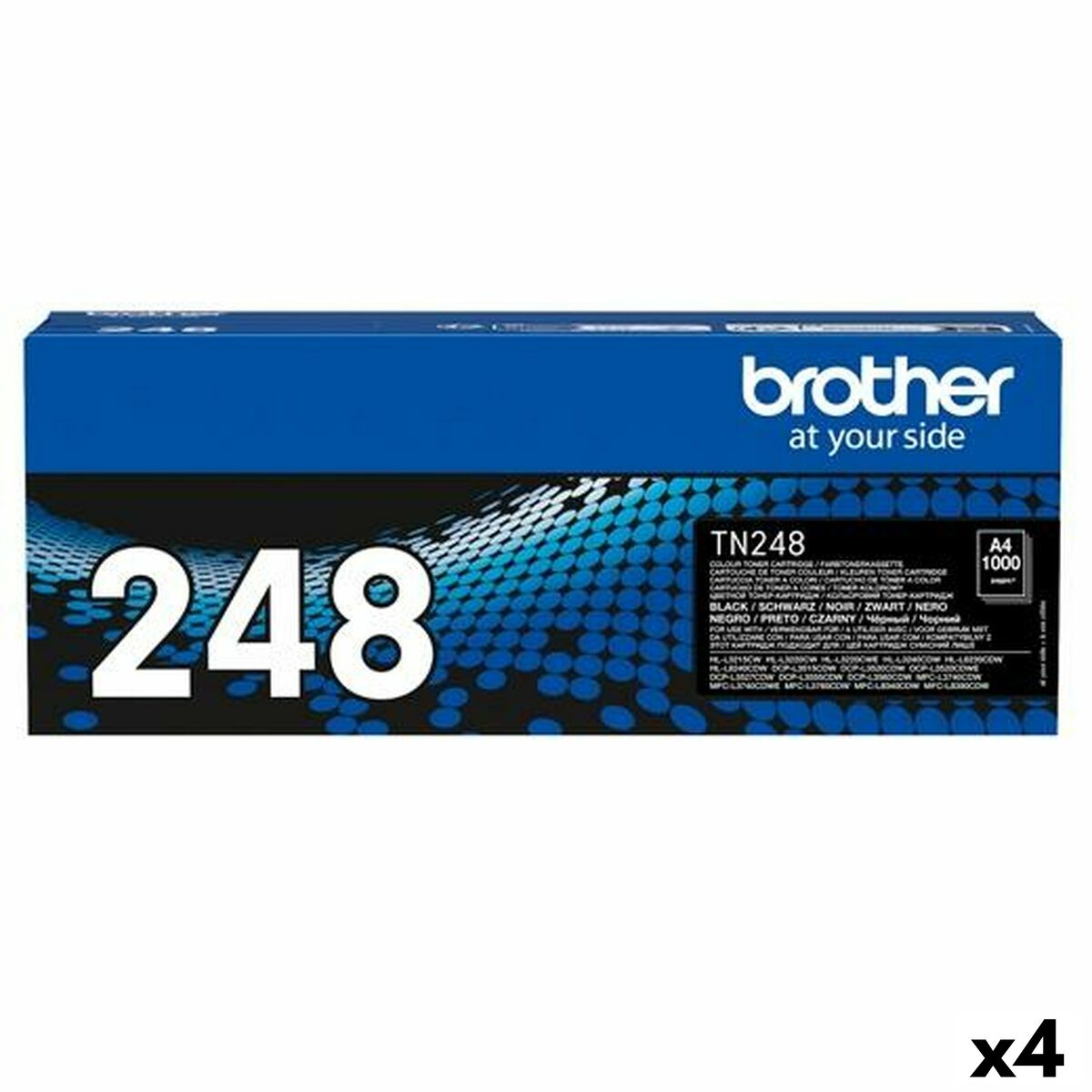 Toner Brother TN248 Black (4 Units) Toner Brother TN248 Black (4 Units)
