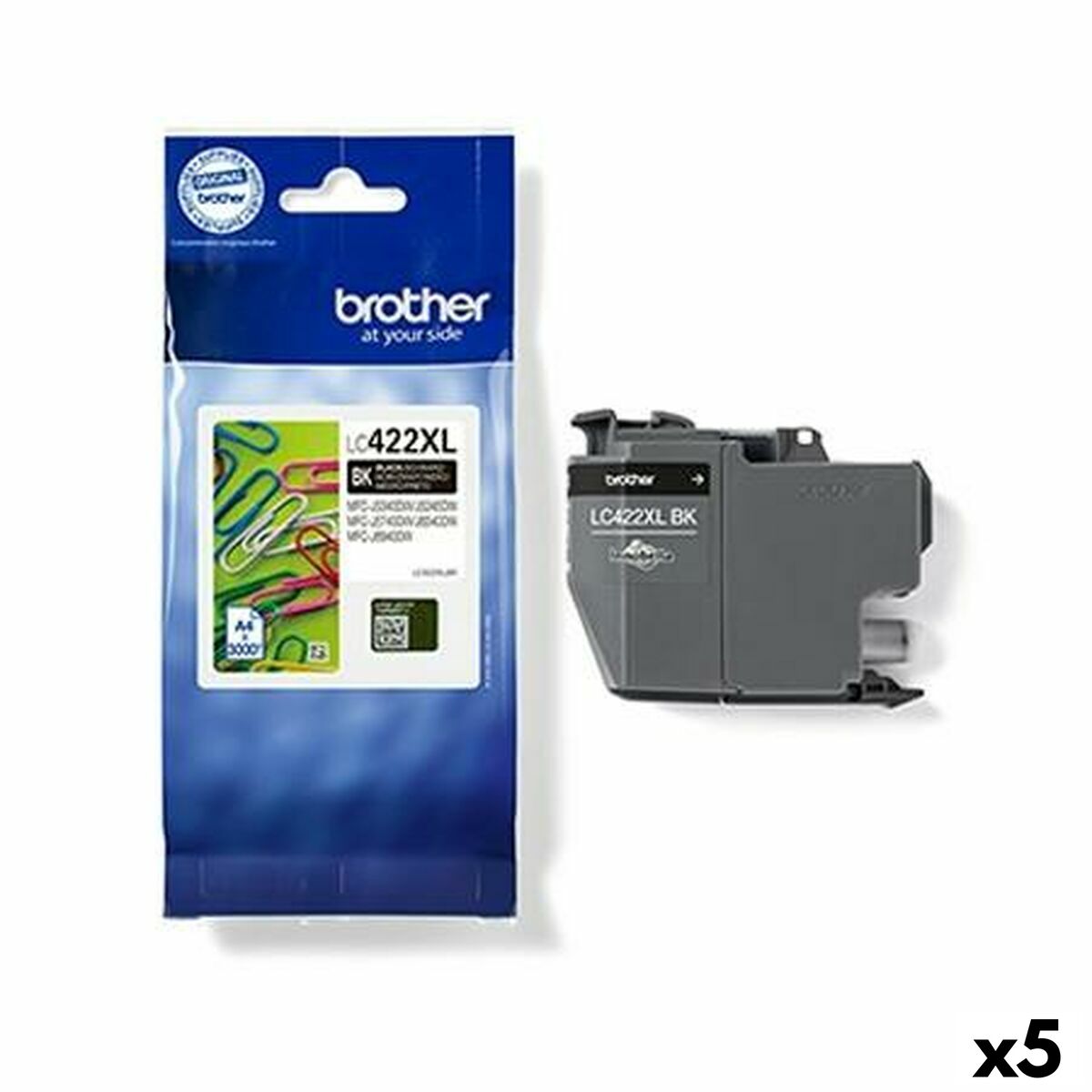 Original Ink Cartridge Brother MFCJ5340DW MFCJ5740DW MFCJ6540DW MFCJ6940DW Black (5 Units) Original Ink Cartridge Brother MFCJ5340DW MFCJ5740DW MFCJ6540DW MFCJ6940DW Black (5 Units)