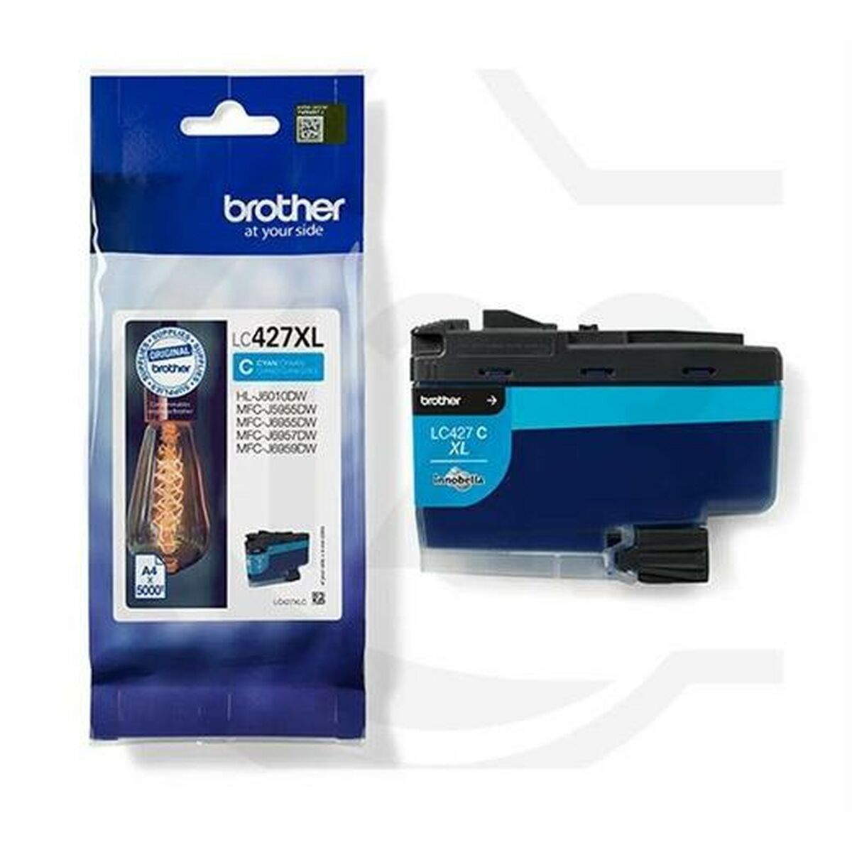 Original Ink Cartridge Brother LC427XL Cyan (5 Units)