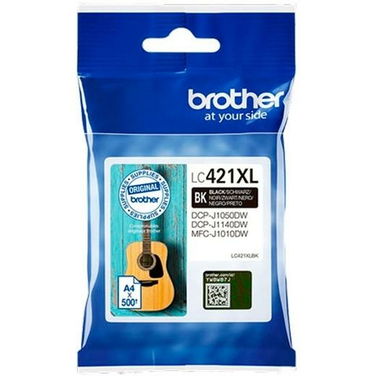 Original Ink Cartridge Brother LC421XL Black (5 Units) Original Ink Cartridge Brother LC421XL Black (5 Units)