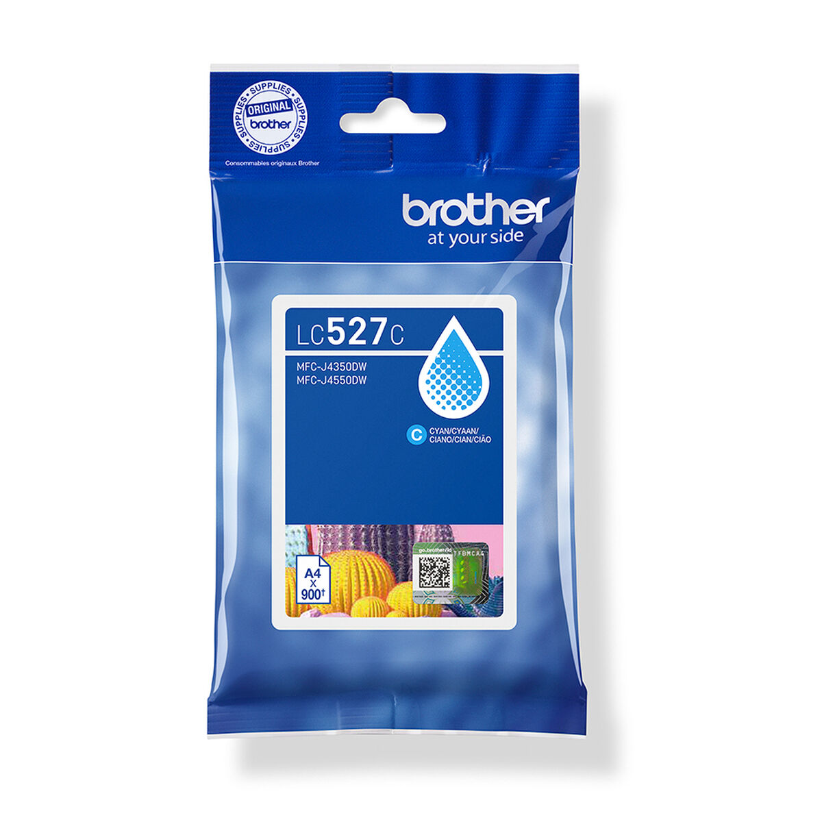 Original Ink Cartridge Brother Multicolour Cyan