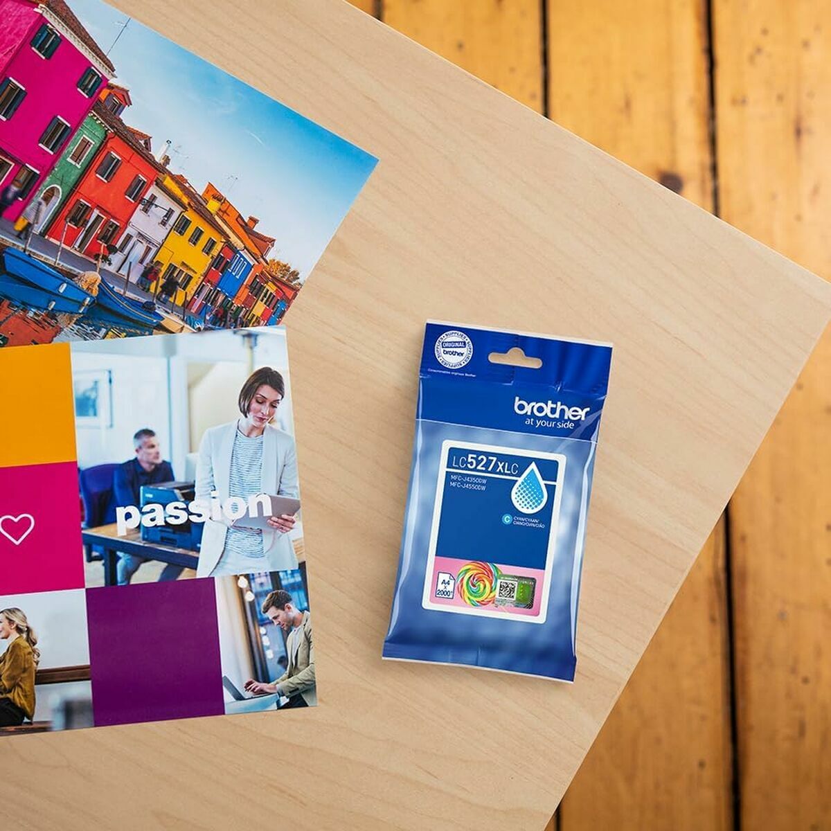 Original Ink Cartridge Brother LC527XLC Cyan