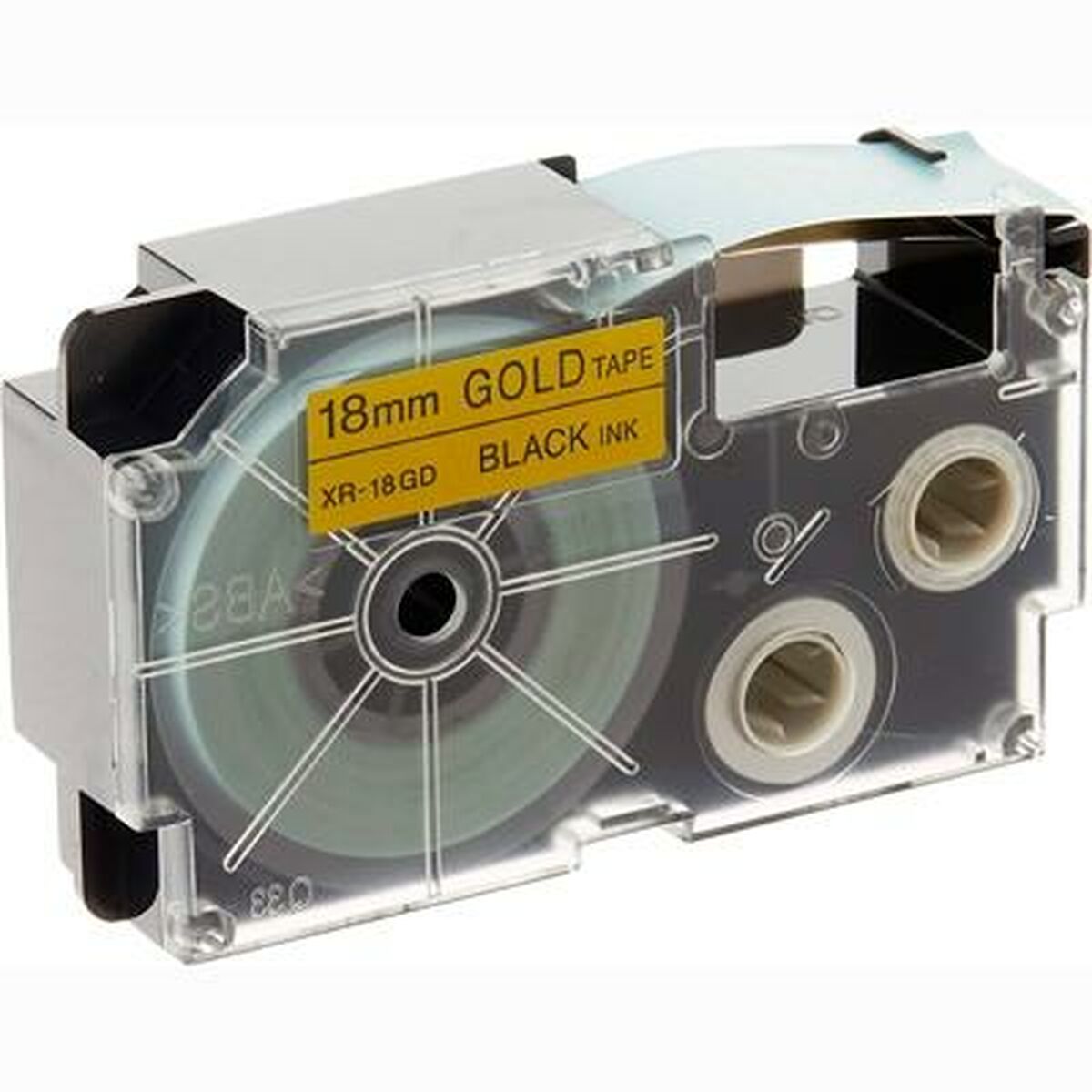 Laminated Tape for Labelling Machines Casio Black Golden Laminated Tape for Labelling Machines Casio Black Golden