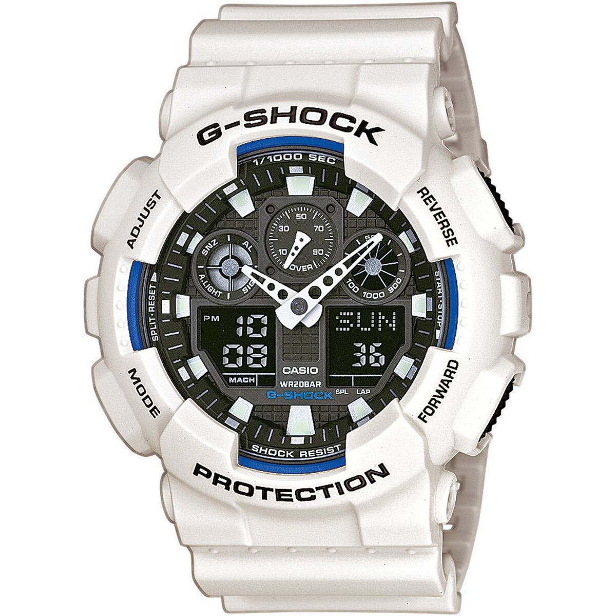 Men’s Watch Casio G-Shock GA-100B-7AER Black ( 51 mm)