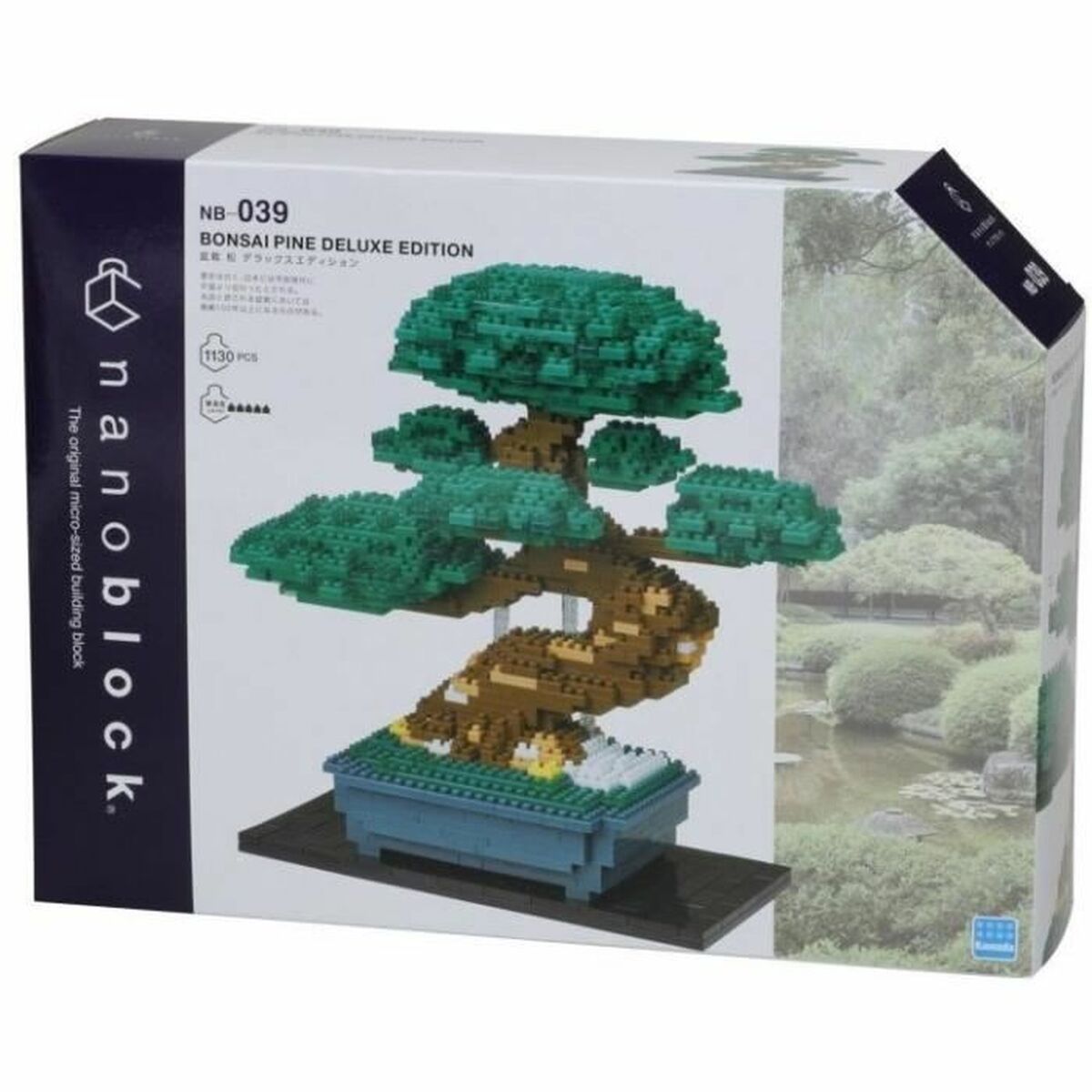 Construction set Nanoblock Bonsai Pine Deluxe Edition NB-039 Construction set Nanoblock Bonsai Pine Deluxe Edition NB-039
