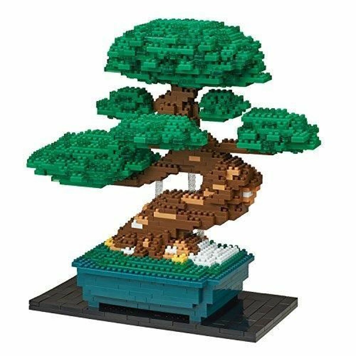 Construction set Nanoblock Bonsai Pine Deluxe Edition NB-039