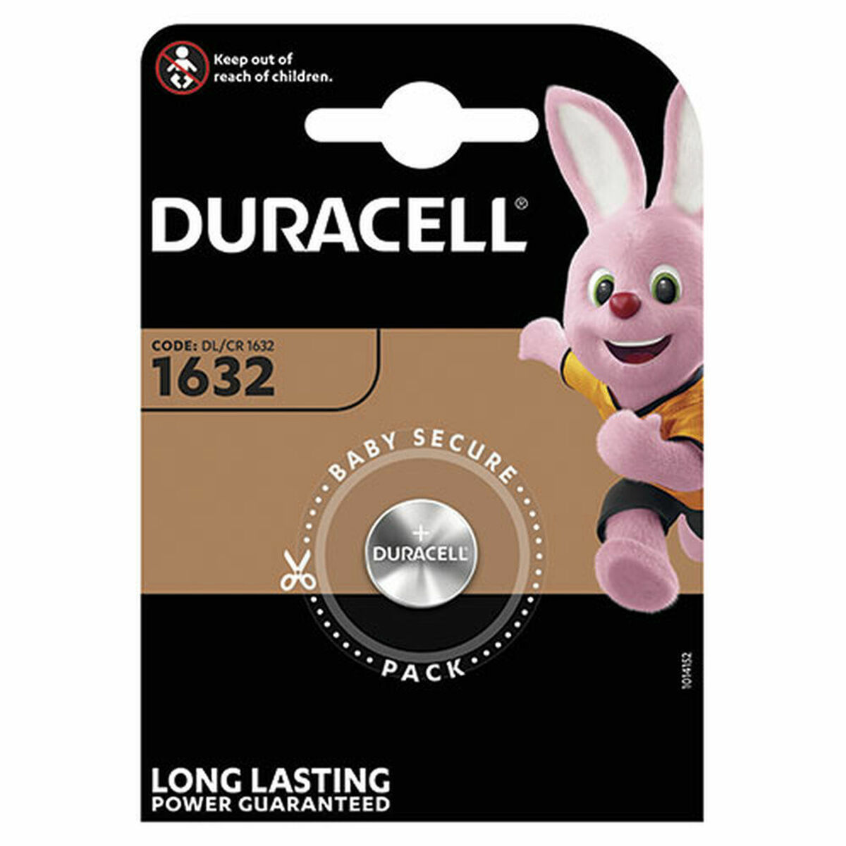 Lithium Battery DURACELL CR1632 3V Lithium Battery DURACELL CR1632 3V