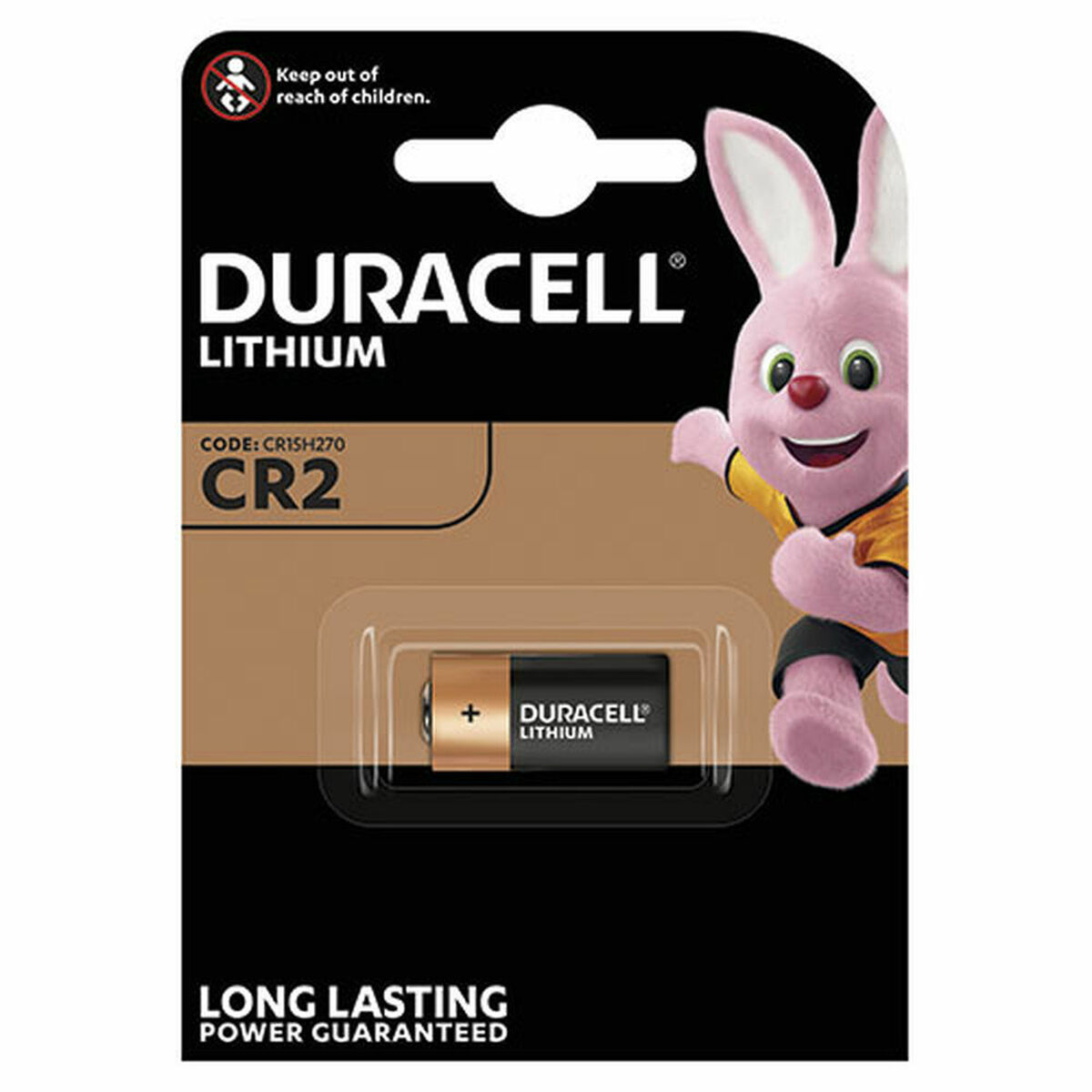 Lithium Battery DURACELL CR2  3V Lithium Battery DURACELL CR2  3V