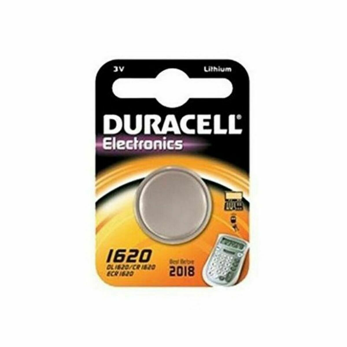 Lithium Button Cell Battery DURACELL 3V (10 Units) Lithium Button Cell Battery DURACELL 3V (10 Units)