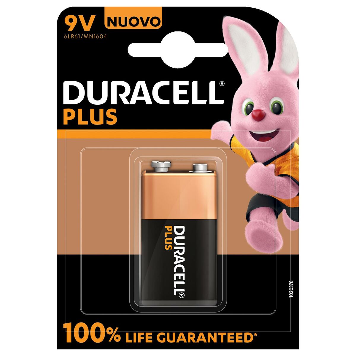 Alkaline Battery DURACELL 0502045950 9 V Alkaline Battery DURACELL 0502045950 9 V