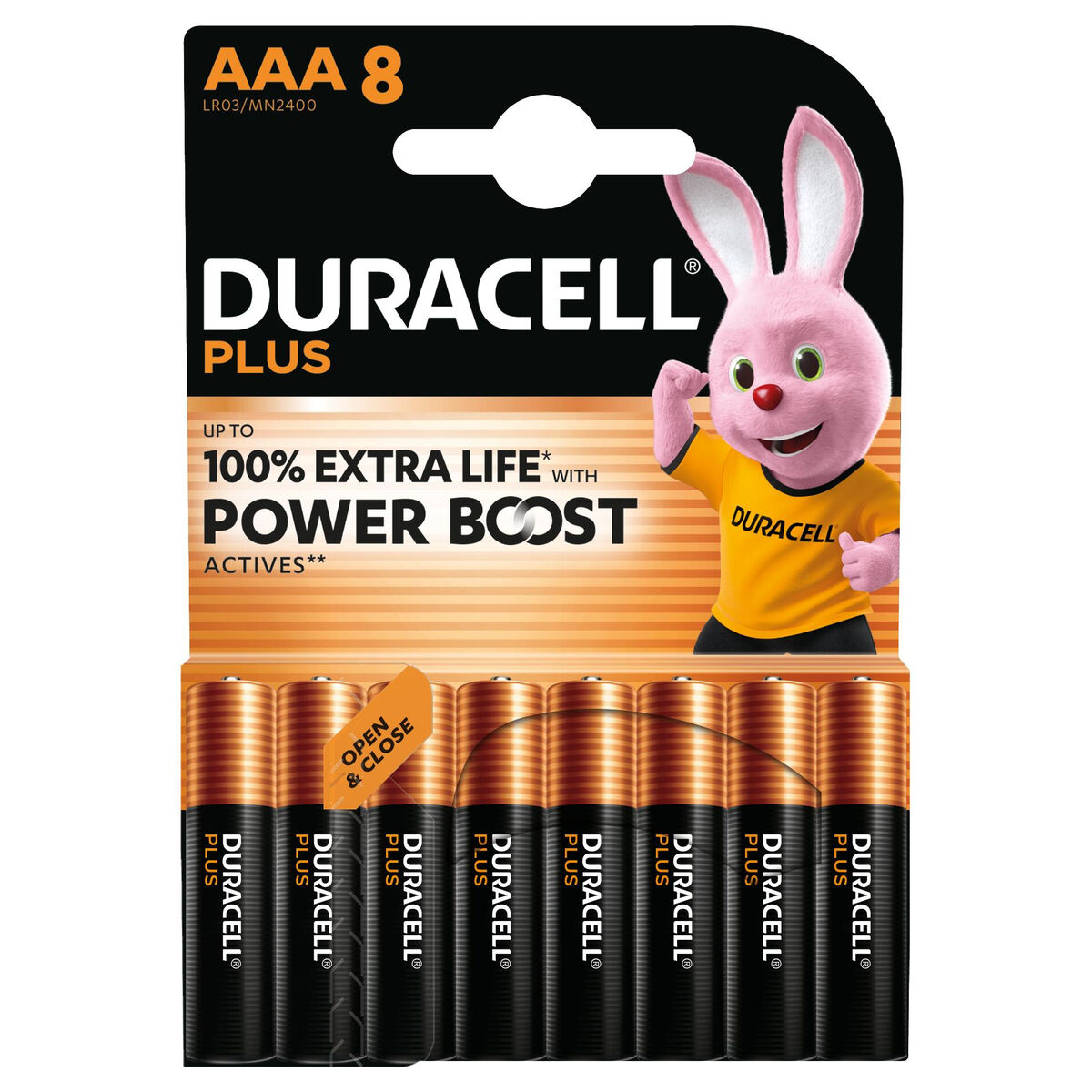 Rechargeable Batteries DURACELL DPBLR3B8 1,5 V AAA