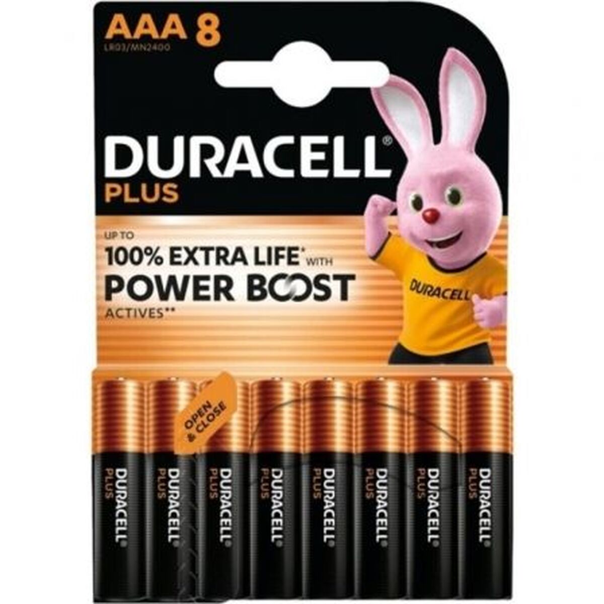 Rechargeable Batteries DURACELL DPBLR3B8 1,5 V AAA
