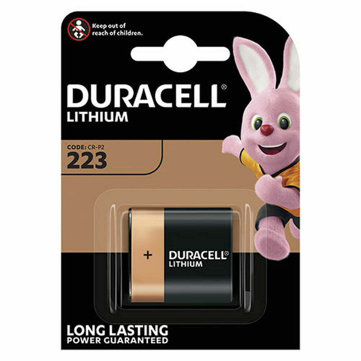 Lithium Battery DURACELL CR223 6V Lithium Battery DURACELL CR223 6V