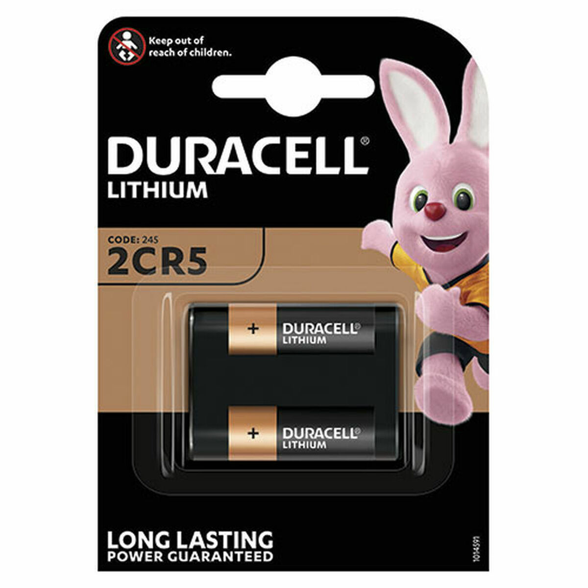 Lithium Battery DURACELL 245 / 2CR5 6V Lithium Battery DURACELL 245 / 2CR5 6V