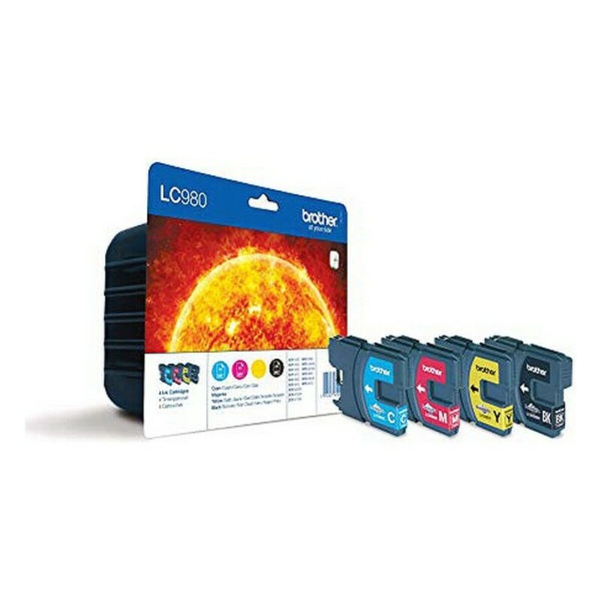 Original Ink Cartridge Brother LC-980VALBP Multicolour