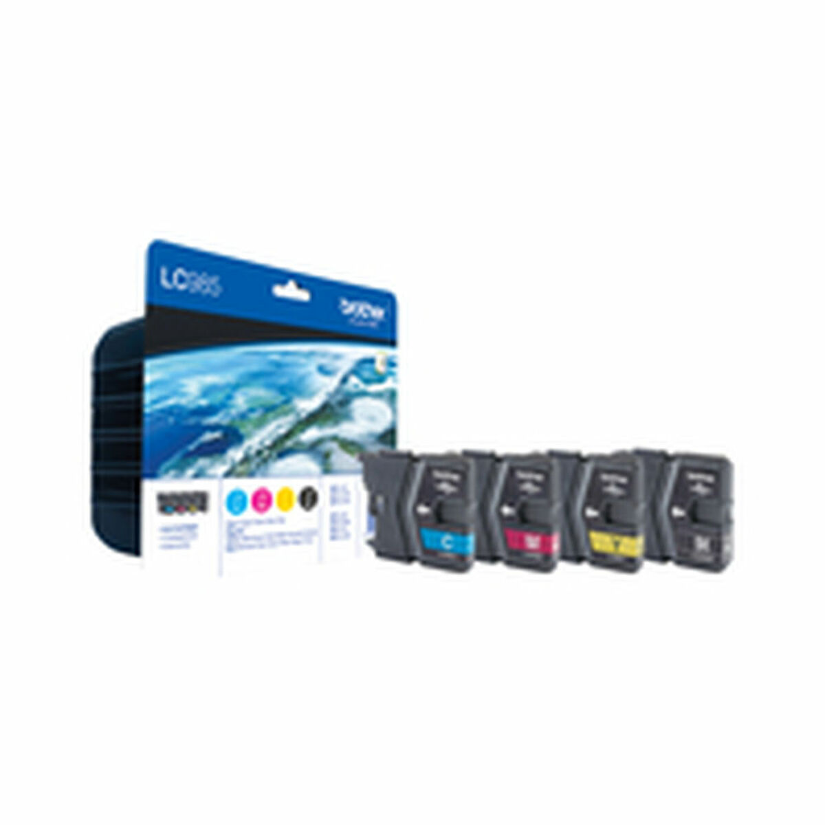 Original Ink Cartridge Brother LC985VALBP Multicolour Black/Cyan/Magenta/Yellow Original Ink Cartridge Brother LC985VALBP Multicolour Black/Cyan/Magenta/Yellow