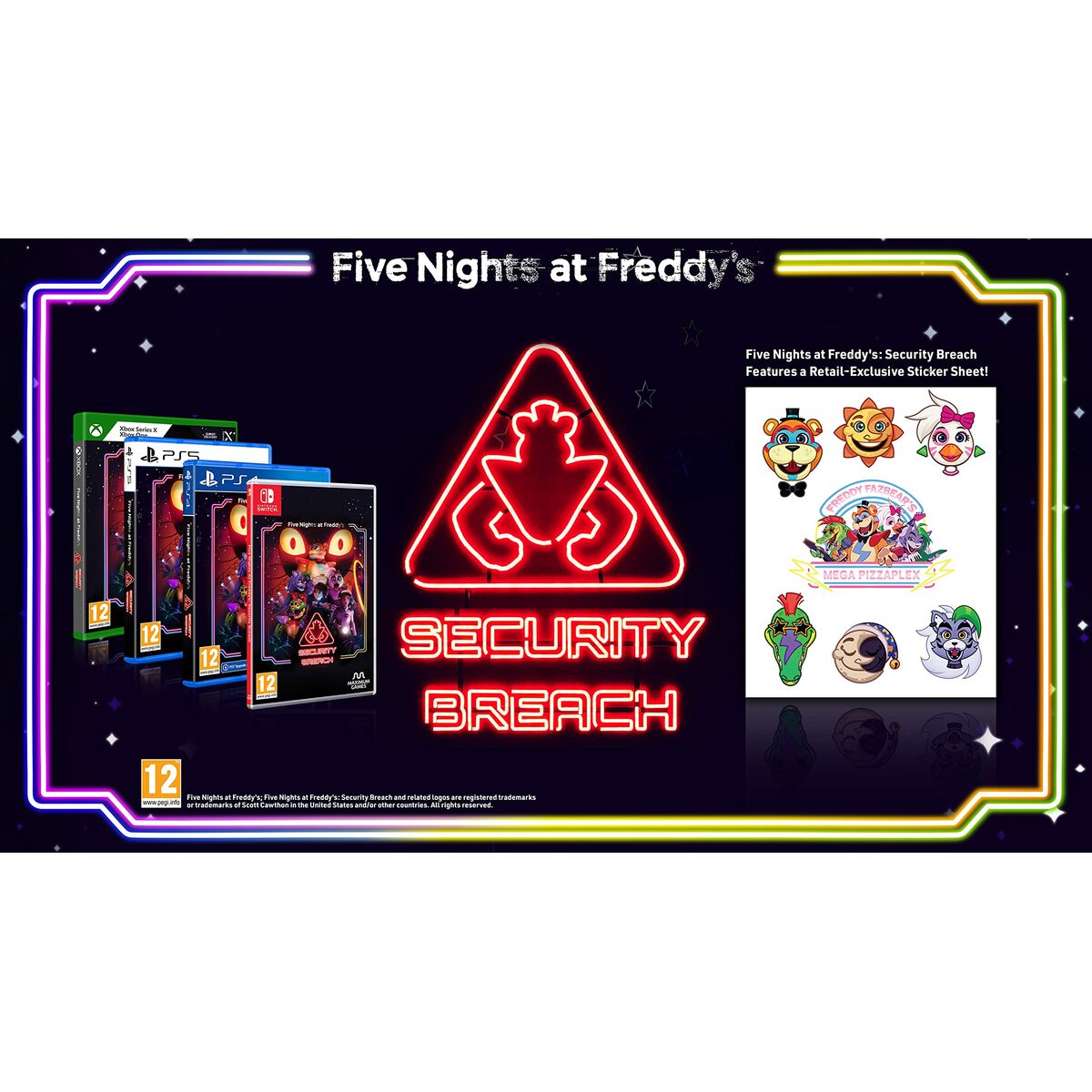 Video game for Switch Maximum Games Five Nights at Freddy’s: Security Breach